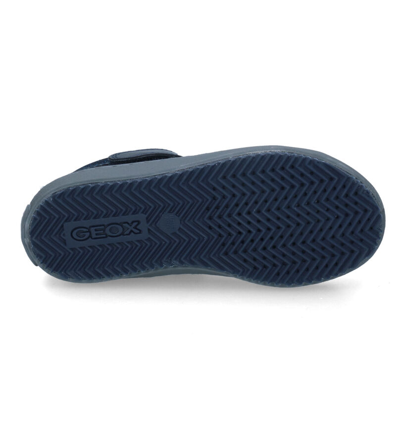 Geox Kalispera Baskets en Bleu pour filles (312542) - pour semelles orthopédiques