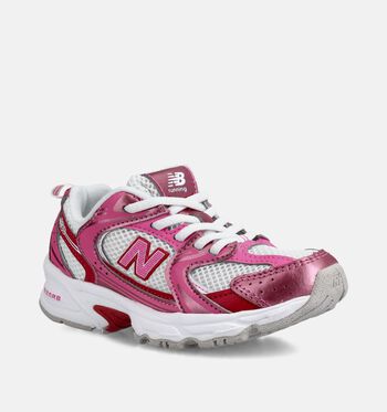 New Balance 530 Low Sneakers Linen/ Stoneware/Pink Satin/ Shadow Red