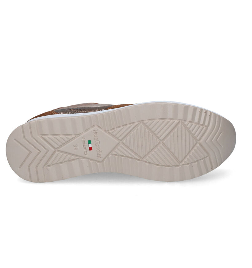 NeroGiardini Baskets casual en Cognac pour femmes (314536) - pour semelles orthopédiques