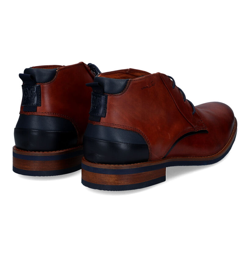 Van Lier Chaussures classiques en Cognac pour hommes (316601) - pour semelles orthopédiques