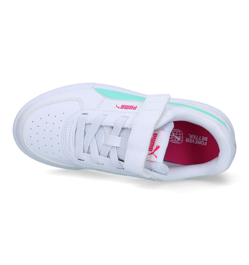 Puma Caven AC Witte Sneakers voor meisjes (318771) - geschikt voor steunzolen