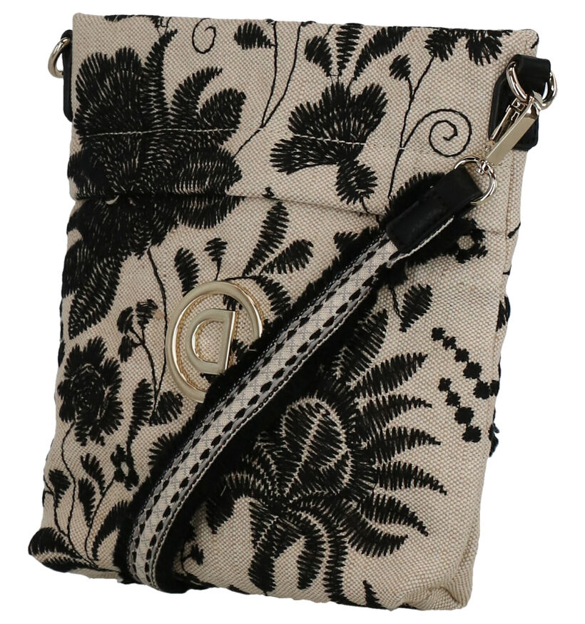 Desigual Sac porté croisé en Beige en textile (267546)