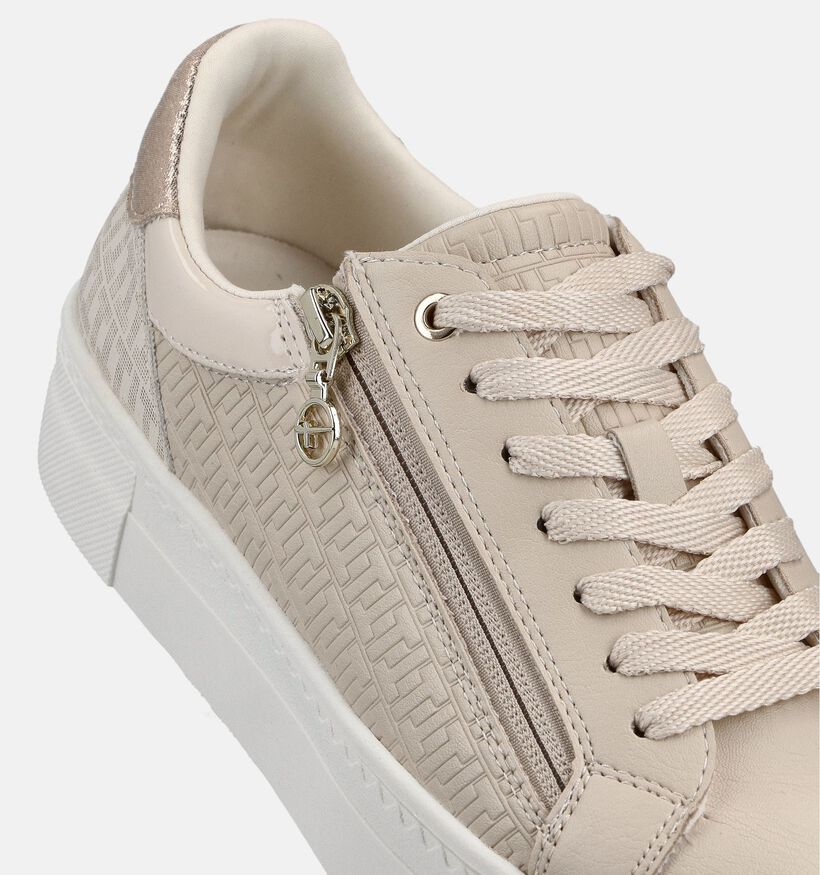 Tamaris Chaussures &agrave; lacets en Or pour femmes (367977) - pour semelles orthop&eacute;diques