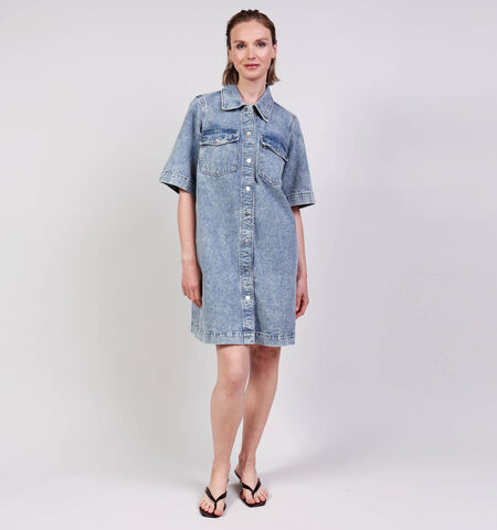 Vero Moda Curve Robes Bleu