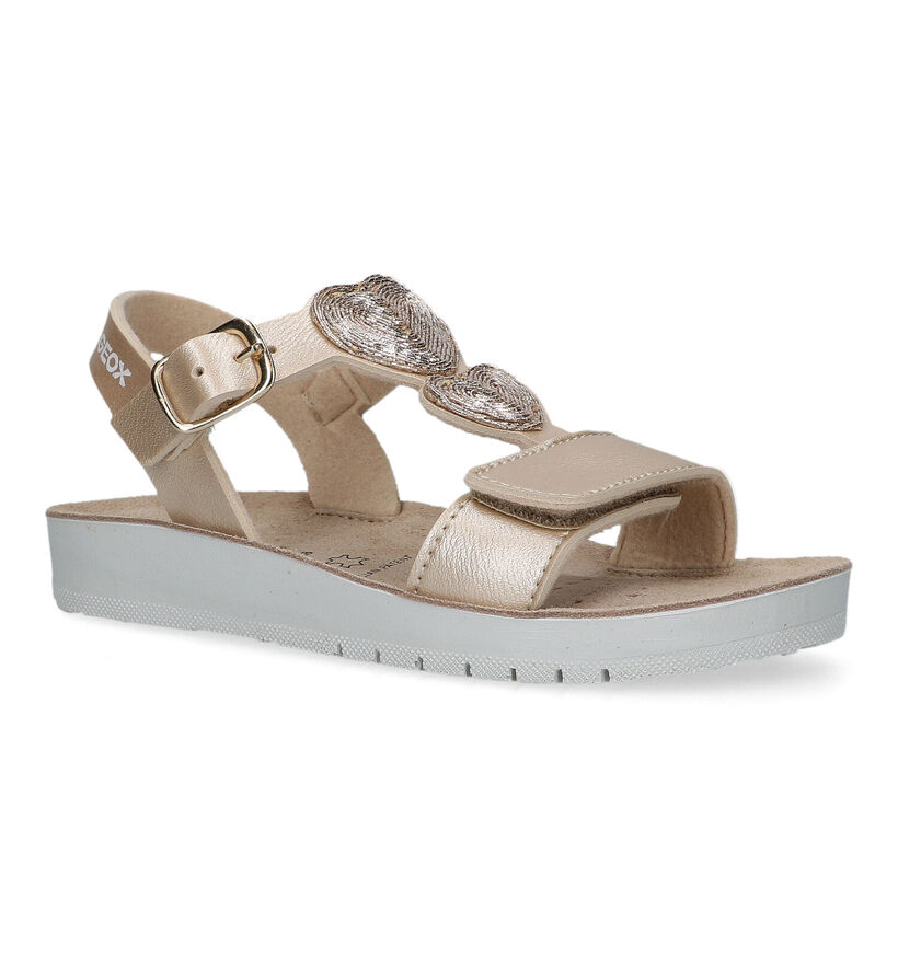 Geox Costarei Sandales en Or pour filles (321567)