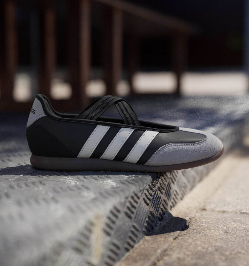 adidas Barreda Mary Jane Zwarte Sneakerina's voor dames (372545) - geschikt voor steunzolen