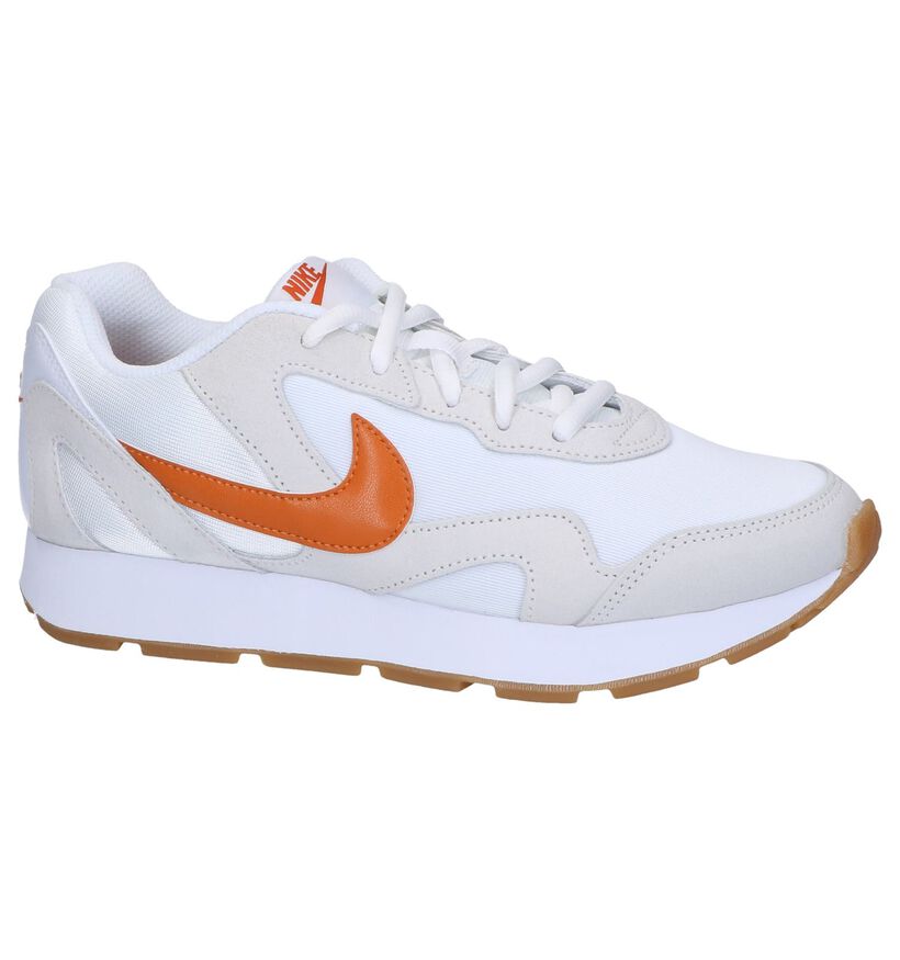 Witte Sneakers Nike Delfine in daim (249805)