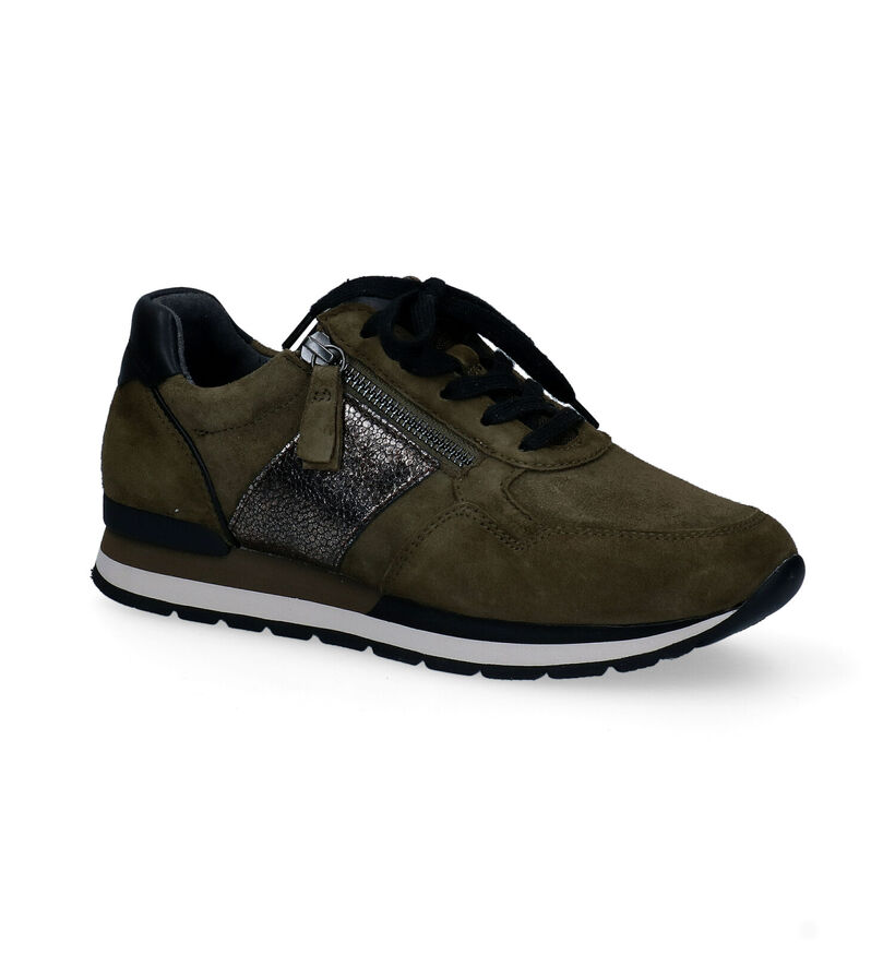 Gabor OptiFit Chaussures à lacets en Brun pour femmes (297237) - pour semelles orthopédiques