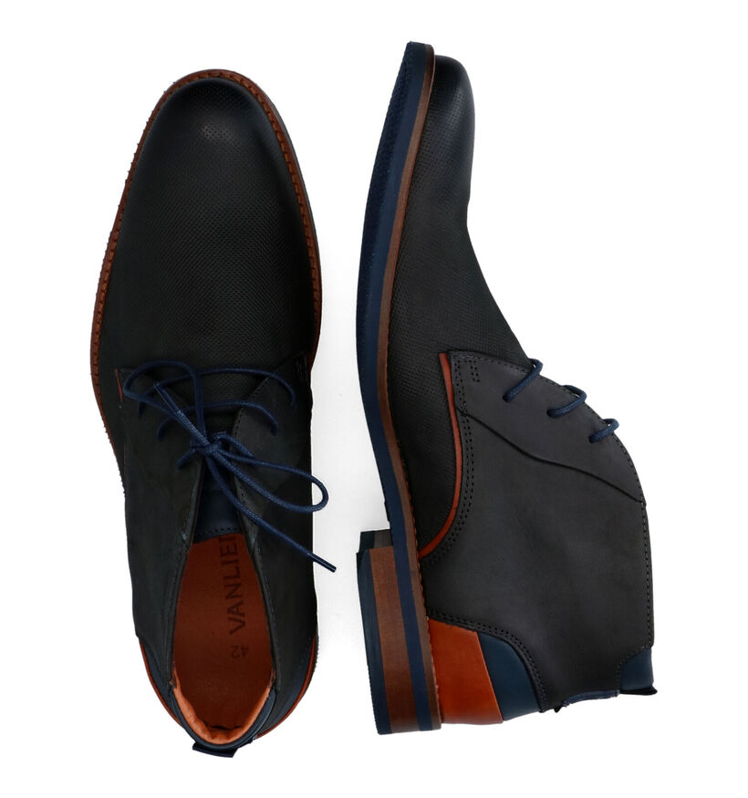 Van Lier Chaussures classiques en Gris foncé pour hommes (316602) - pour semelles orthopédiques