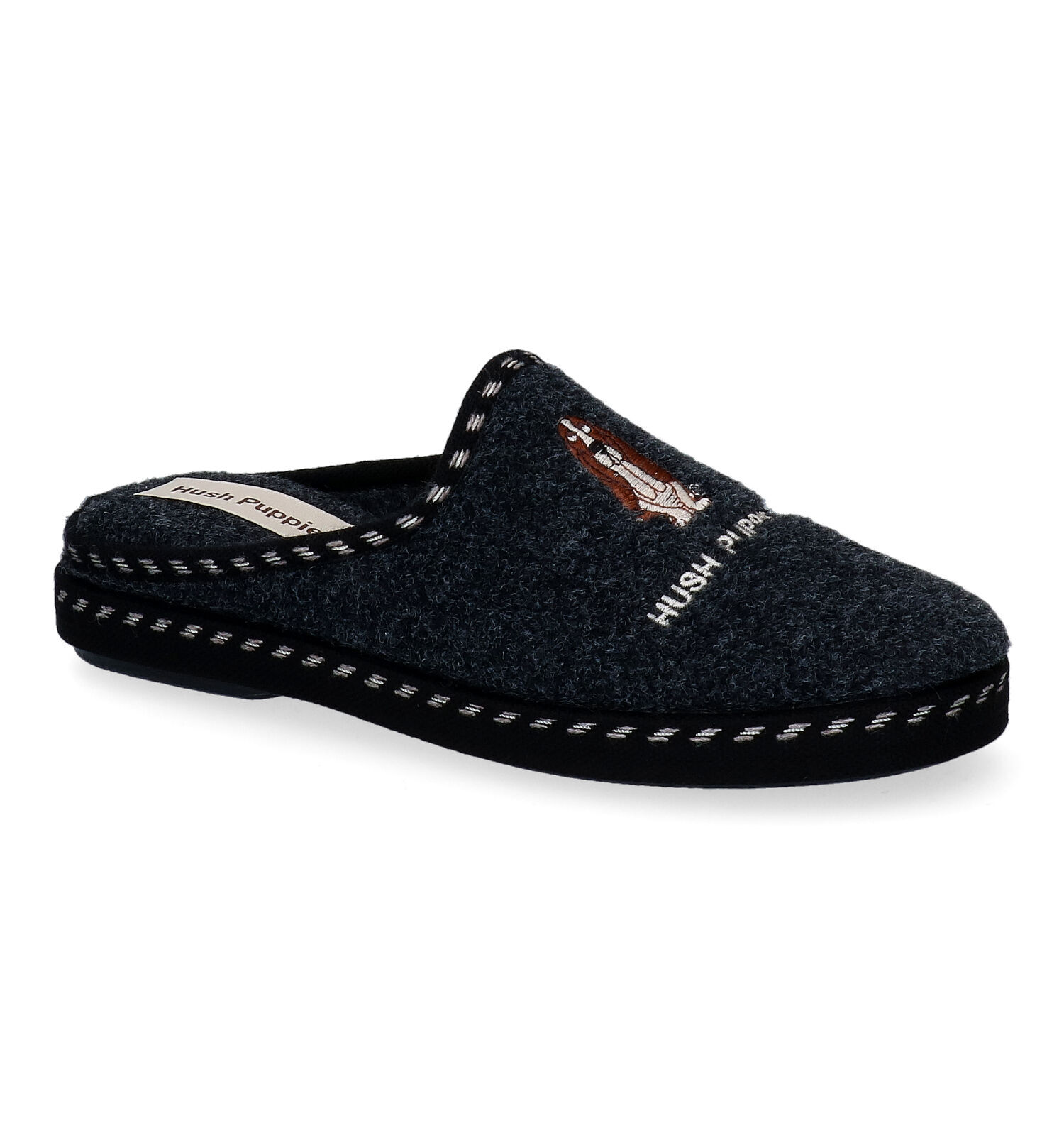 Hush Puppies Deux Grijze Pantoffels Heren Pantoffels Online op