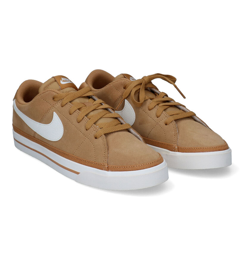 Nike Court Legacy Baskets en Camel pour hommes (316498)