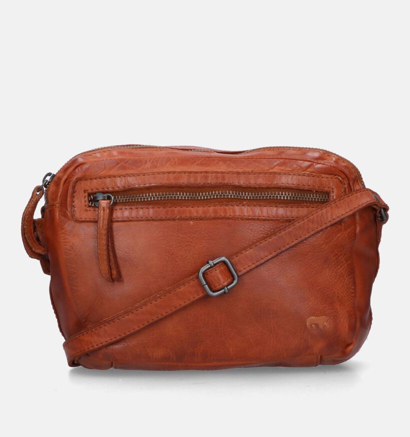 Bear Design Sac porté croisé en Jaune pour femmes (329787)