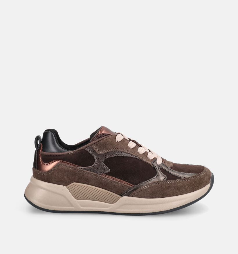Gabor Comfort Donkerbruine Schoenen voor dames (376937) - geschikt voor steunzolen
