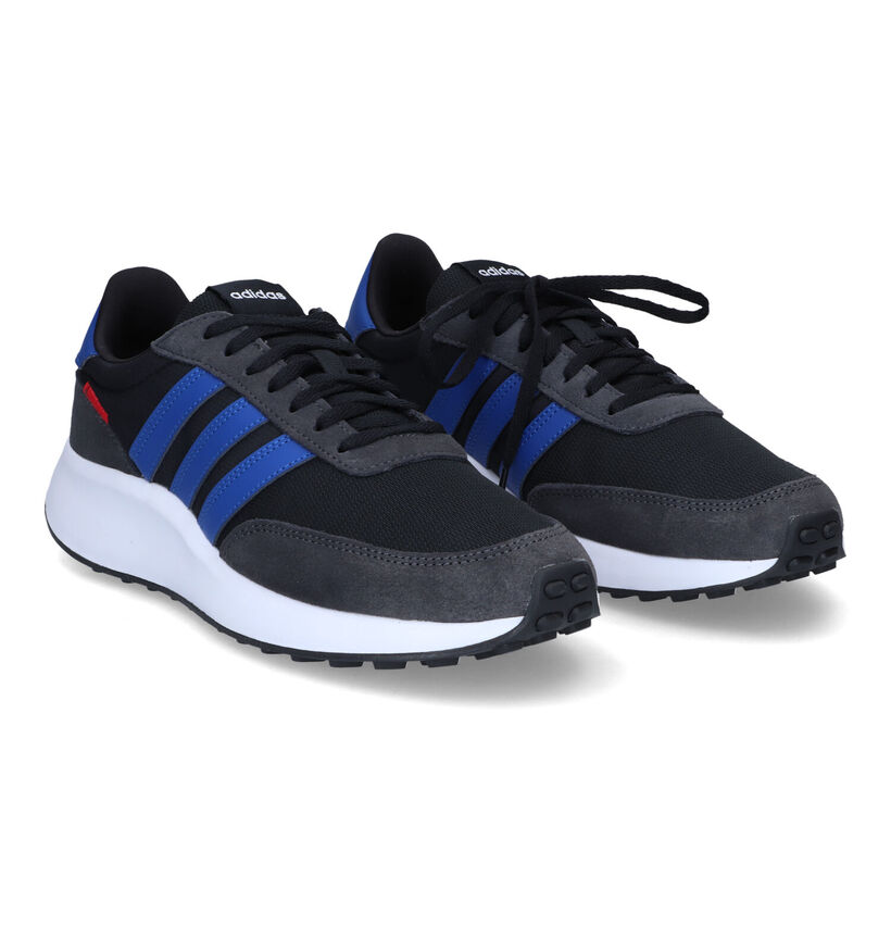 adidas Run 70S Baskets en Noir pour hommes (302028) - pour semelles orthopédiques