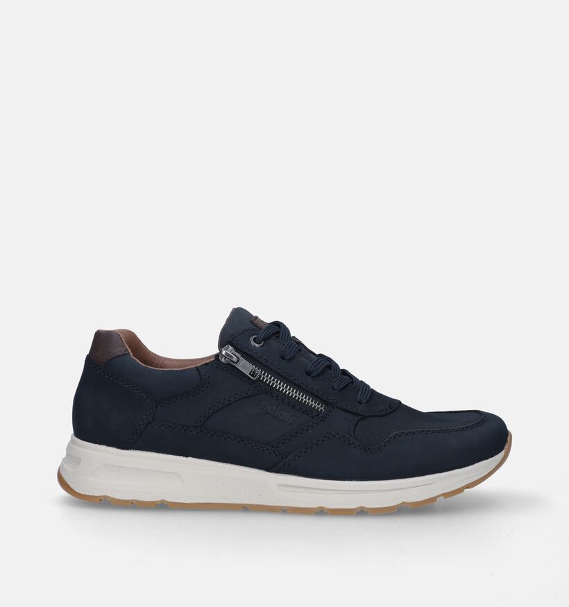 Rieker Chaussures à lacets en Bleu foncé pour hommes (344381) - pour semelles orthopédiques