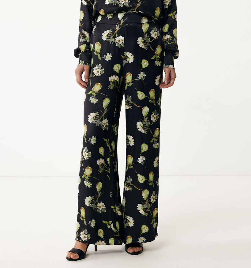 Mexx Pantalon large en Noir pour femmes (358558)