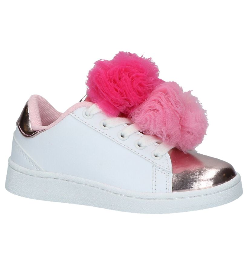 Leli Kelly Witte Sneakers in kunstleer (214668)