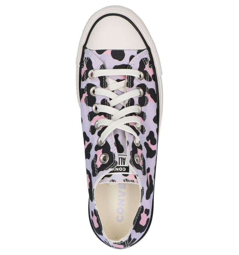 Converse Chuck Taylor AS Lift Sneakers en Lila en textile (266497)