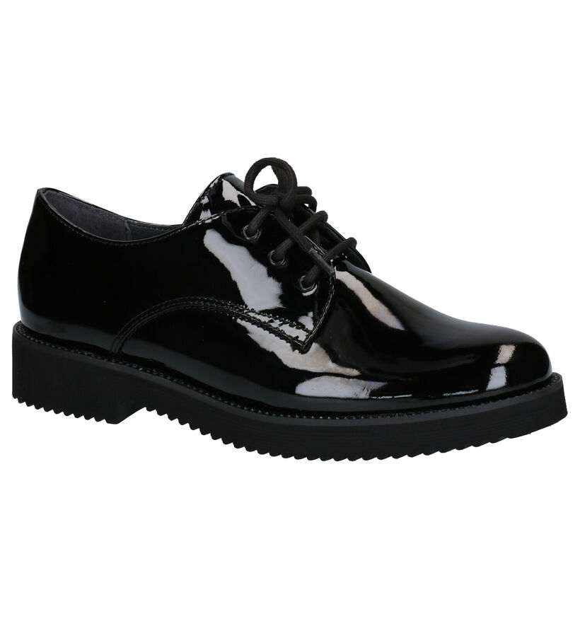 Gabor Optifit Chaussures Basses en Noir en cuir (260214)