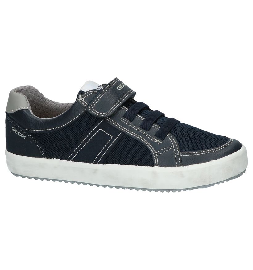Geox Chaussures basses en Bleu en cuir (237939)
