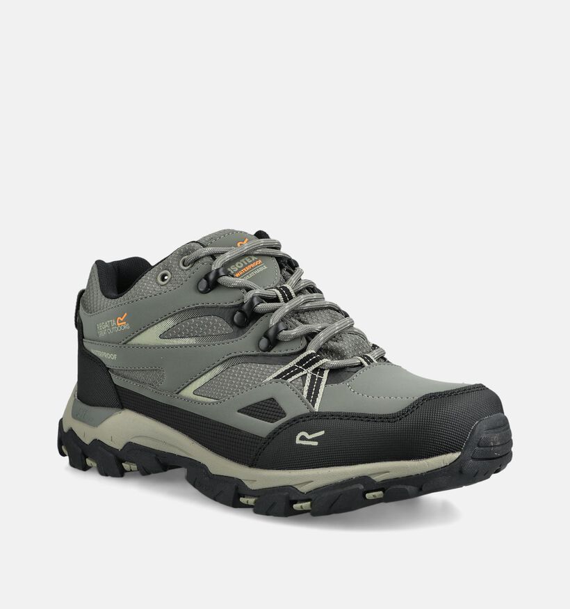 Regatta Holcombe III Chaussures outdoor en Vert pour hommes (377536) - pour semelles orthop&eacute;diques