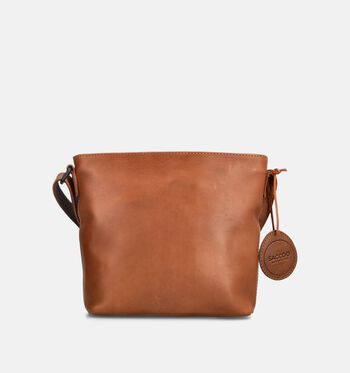 Saccoo Crossbody tassen Cognac/Rood
