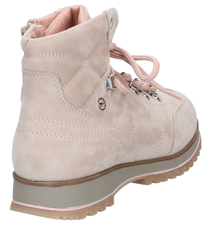 Tamaris Bottines en Taupe en nubuck (262743)