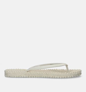 Teenslippers beige