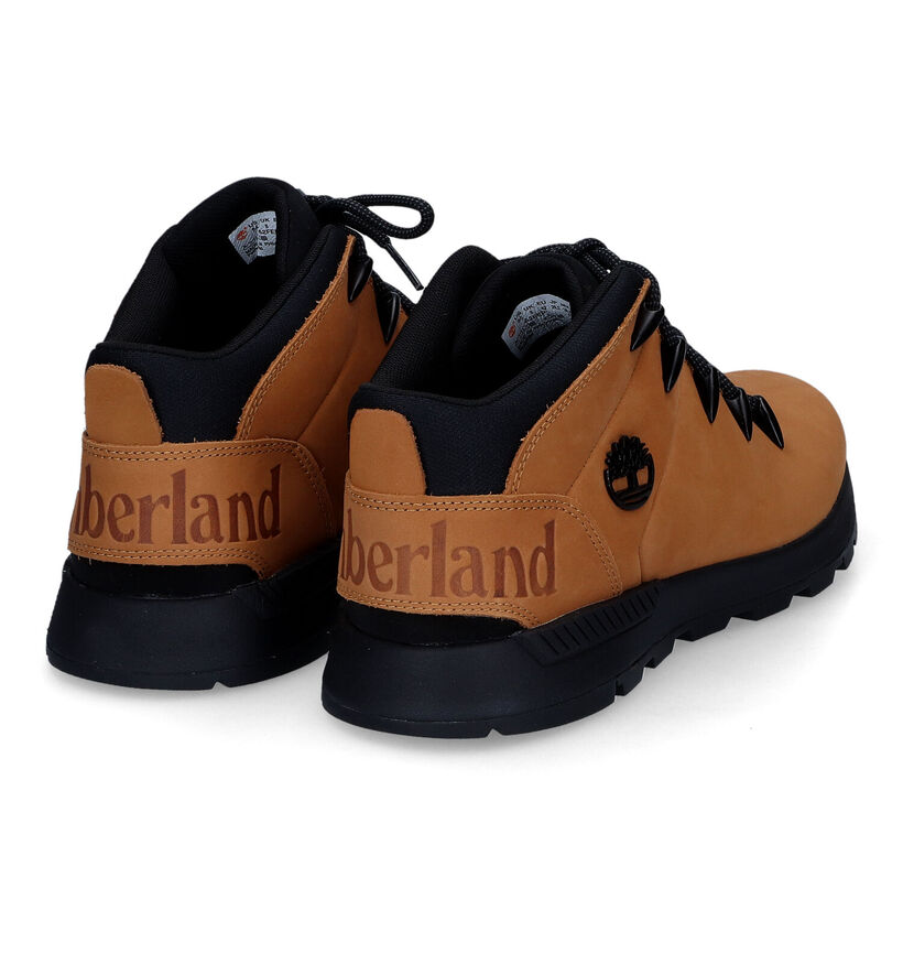 Timberland Sprint Trekker Mid Bottines en Noir pour hommes (345037) - pour semelles orthopédiques