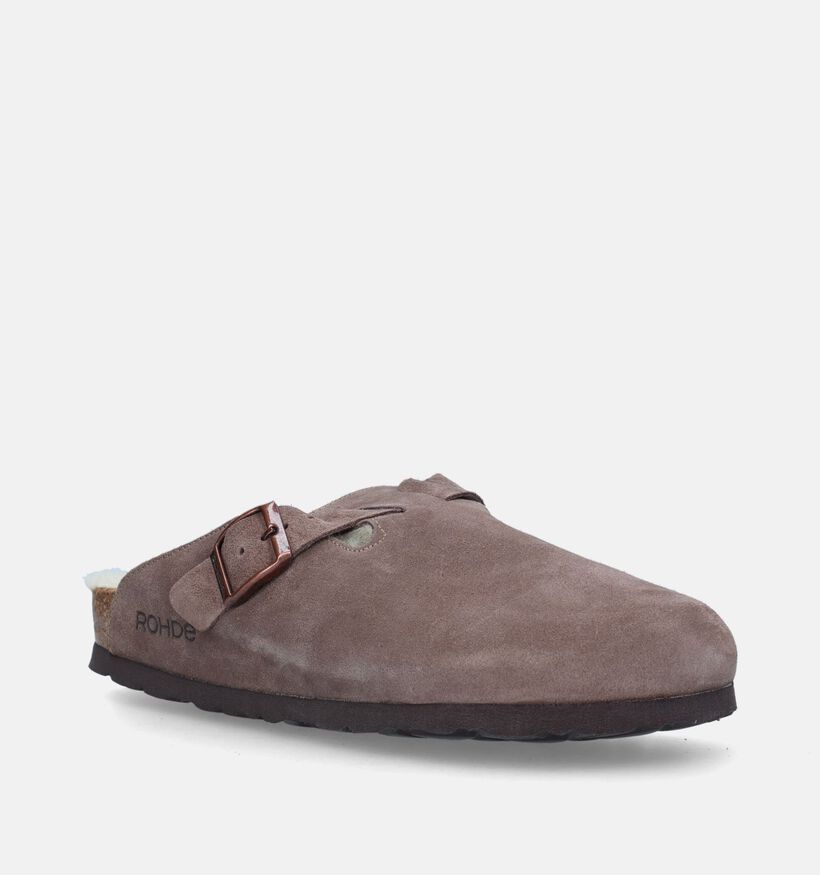 Rohde Alba Grijze Pantoffels voor dames (347830)