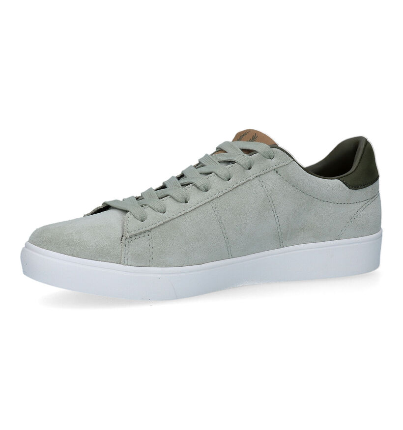 Fred Perry Spencer Chaussures à lacets en Vert pour hommes (325757)
