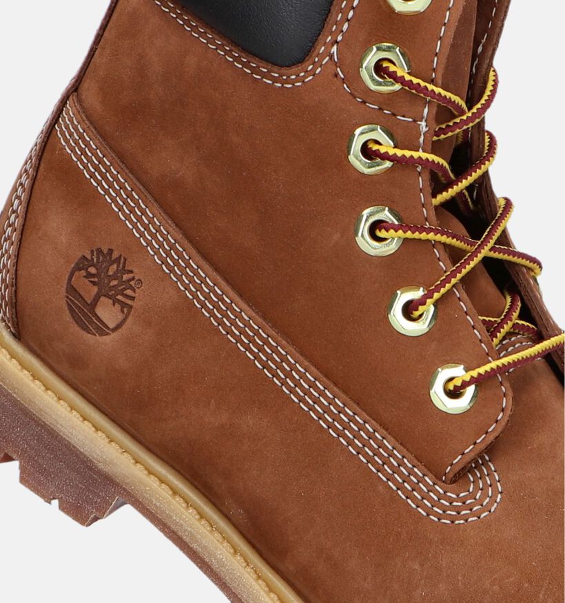Timberland 6IN Premium Bottines en Brun pour femmes (346047) - pour semelles orthopédiques
