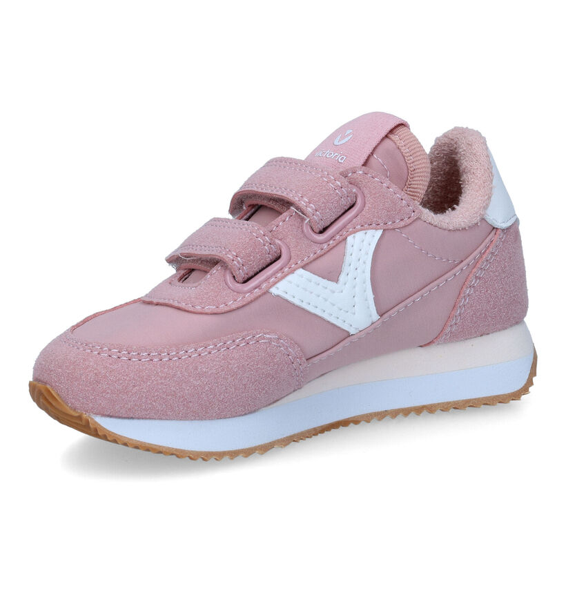 Victoria Baskets basses en Rose pour filles (305873)