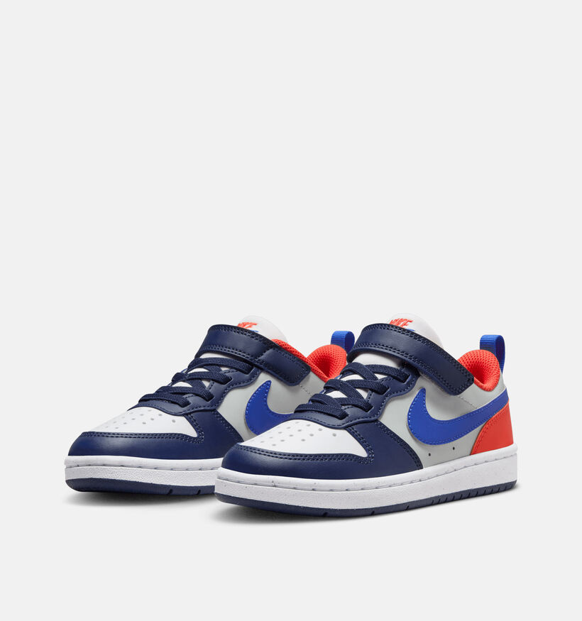 Nike Court Borough Witte Sneakers voor meisjes, jongens (340223)