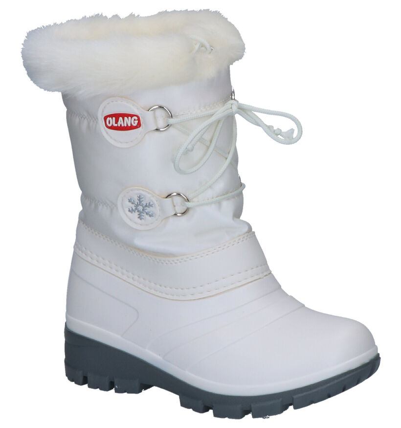 Olang Witte Snowboots in stof (263935)