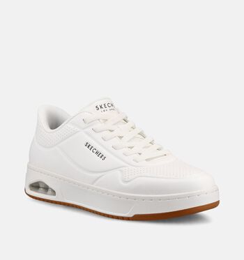 Skechers Hands Free Slip-ins Low Baskets Blanc/Cognac/Bleu