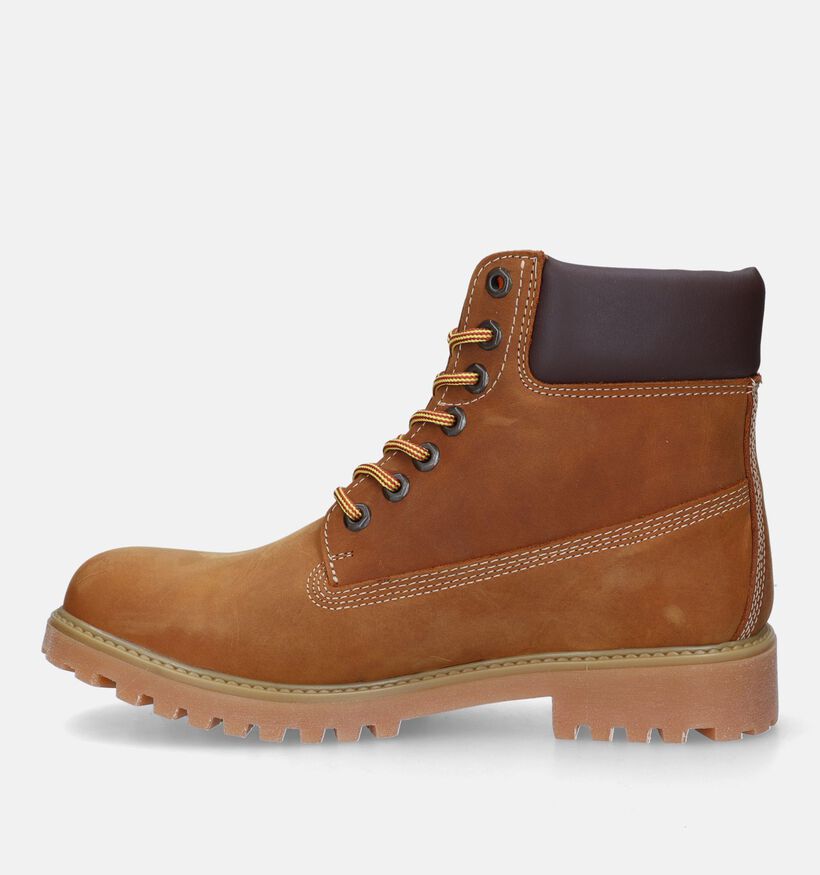 Lumberjack River Bruine Bottines voor heren (329971) - geschikt voor steunzolen