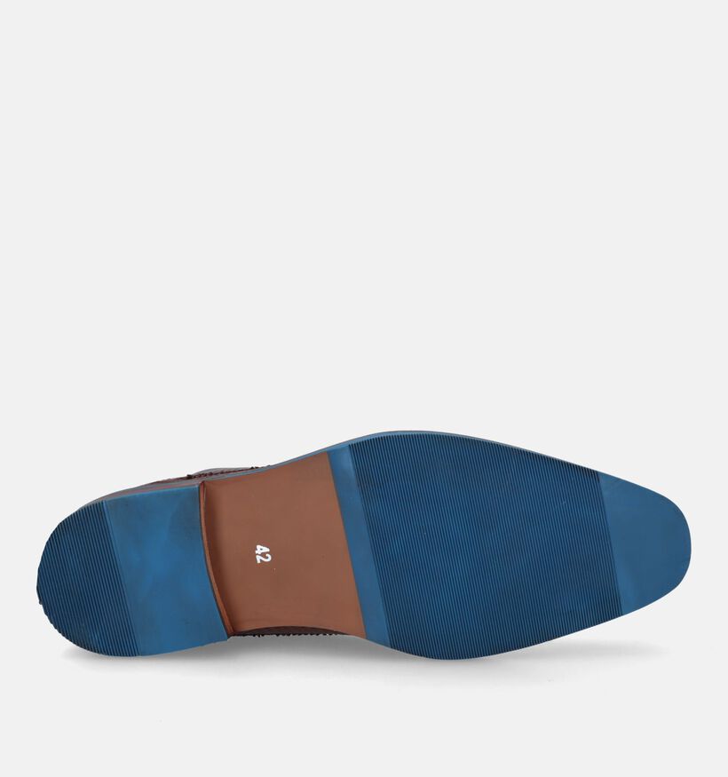 Via Borgo Chaussures classiques en Cognac pour hommes (330336)