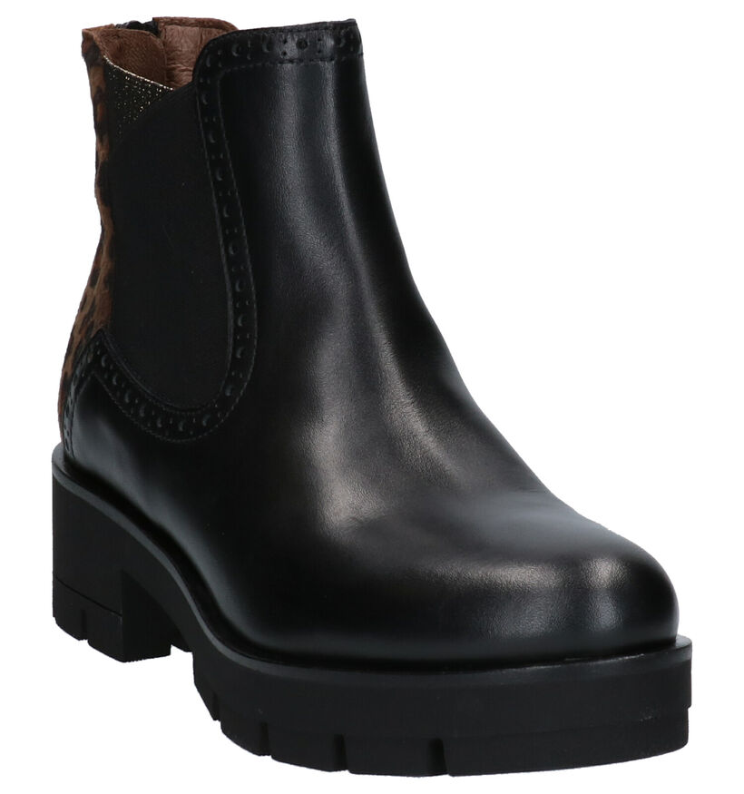NeroGiardini Chelsea Boots en Noir en cuir (268644)