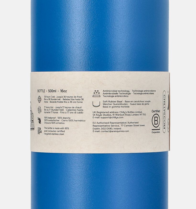 Chilly's Series 3 Blauwe Drinkbus 500ml voor dames (381623)