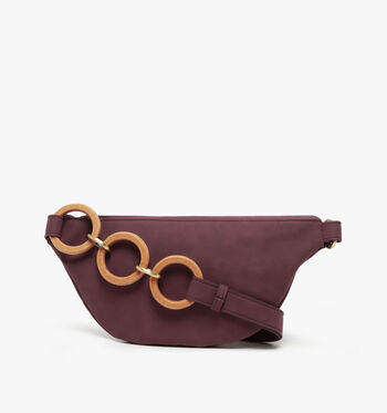Woomen Crossbody tassen Bruin/Bordeaux