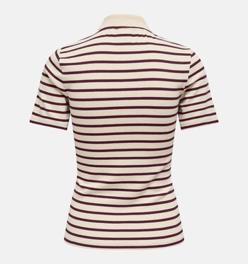 JDY T-shirts Beige/Rood