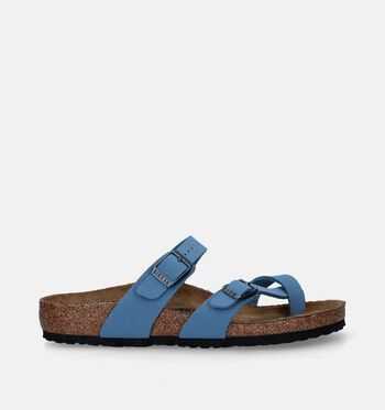 Teenslippers blauw