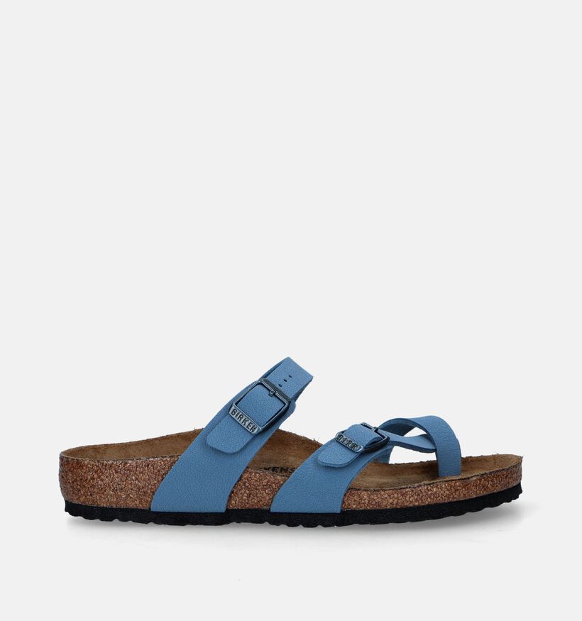 Birkenstock Mayari Blauwe Teenslippers voor jongens, meisjes (338084)