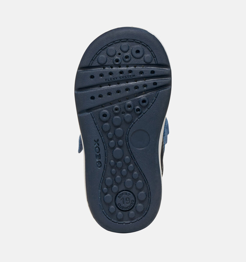 Geox Biglia Blauwe Hoge schoenen voor jongens (360364) - geschikt voor steunzolen