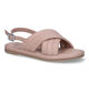 Signatur Sandales plates en Nude pour femmes (304859)
