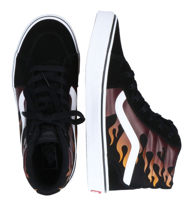 Vans Filmore Baskets en Noir en textile (312305)