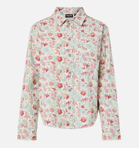 Pieces Blouses Beige