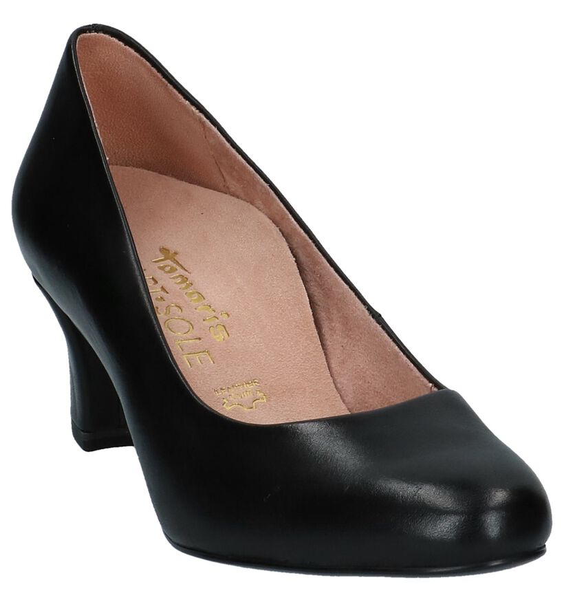 Tamaris Escarpins classique en Noir en cuir (214277)