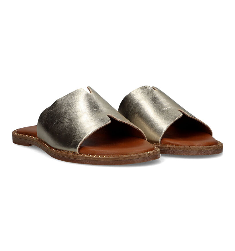 Tamaris Gouden Slippers voor dames (322232)